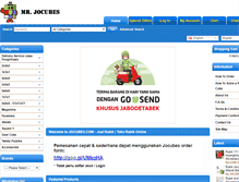 Tablet Screenshot of jocubes.com
